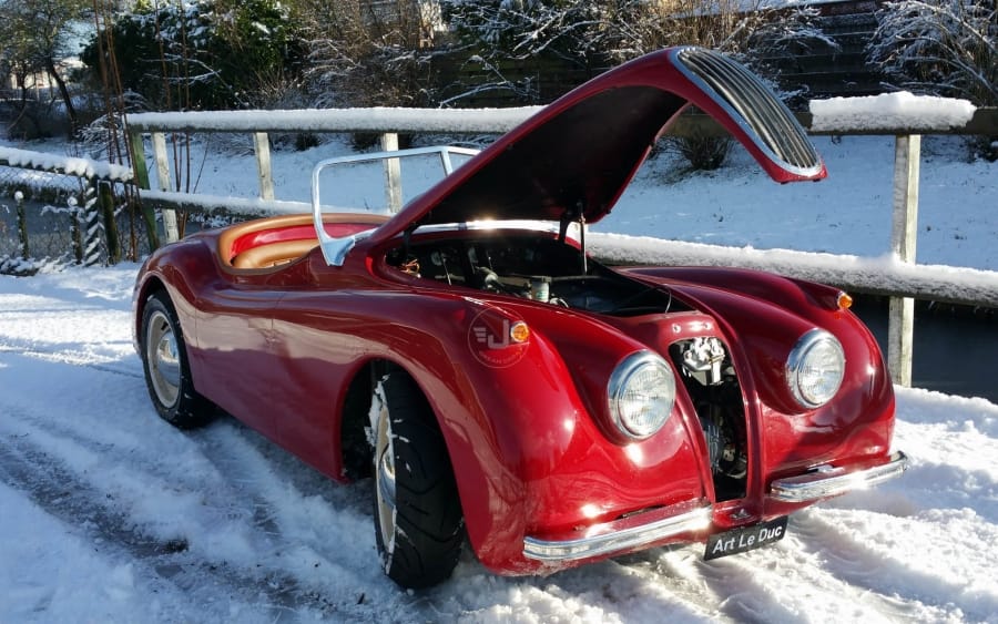 XK120 Roadster Red